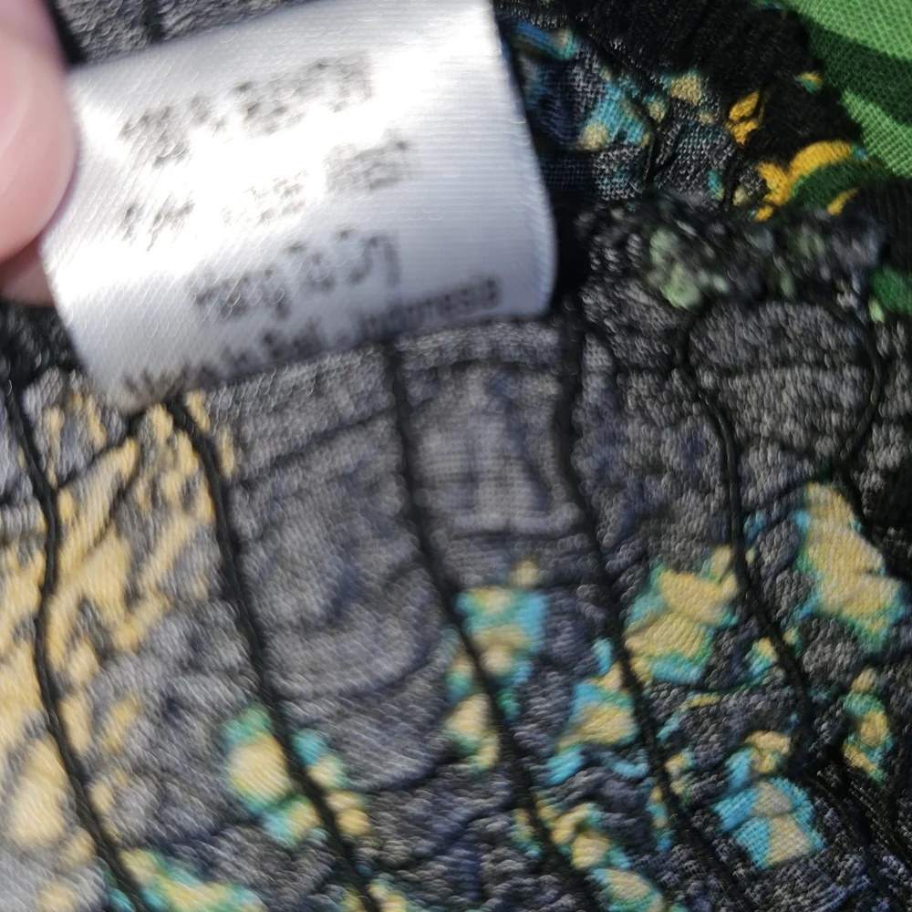 Island Planet Women's Colorful Tropical Print Leisure Palazzo Harem Pants Sz XS - Picture 7 of 7